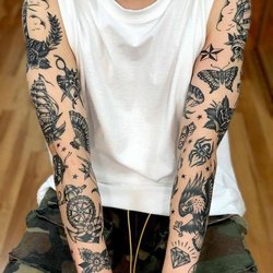 Tattoo sleeve mannen