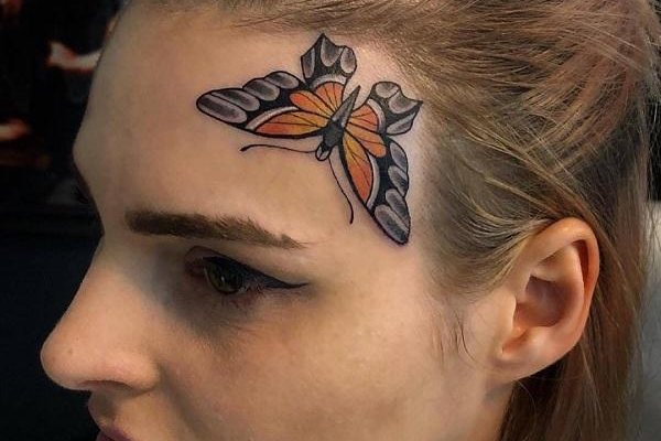 Тату на лице (50)